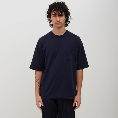 Nanamica H/S Pocket Tee Navy SUHS229E Degli Uberti